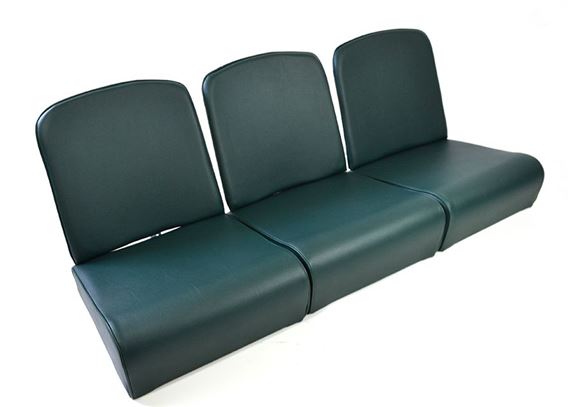 Series I - 80 Inch Full Front Seat Set - Shovel Back - Green - EXT3901GNV - Exmoor